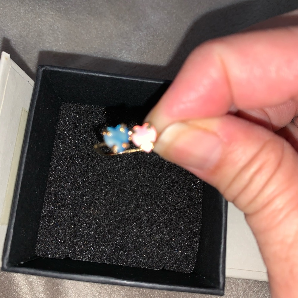 Cadenza 2 Hearts Ring